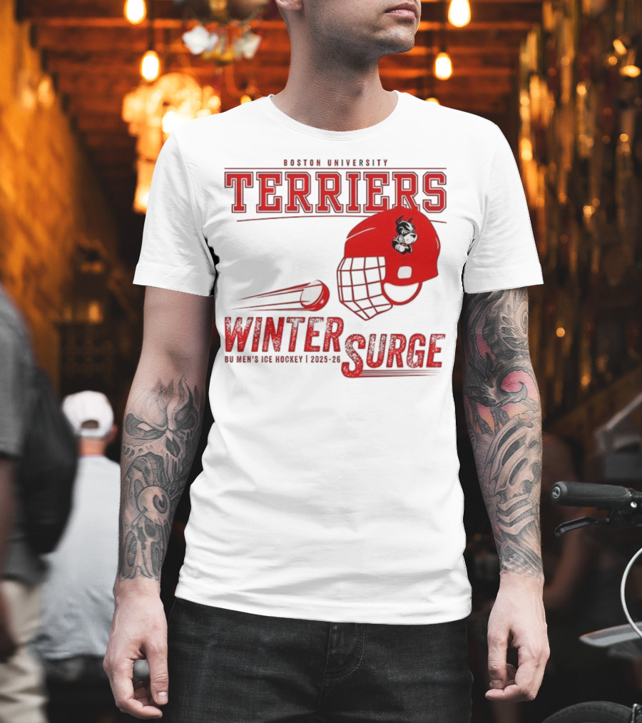 Boston Terriers Hockey Winter Surge 2009-2010 T-Shirt