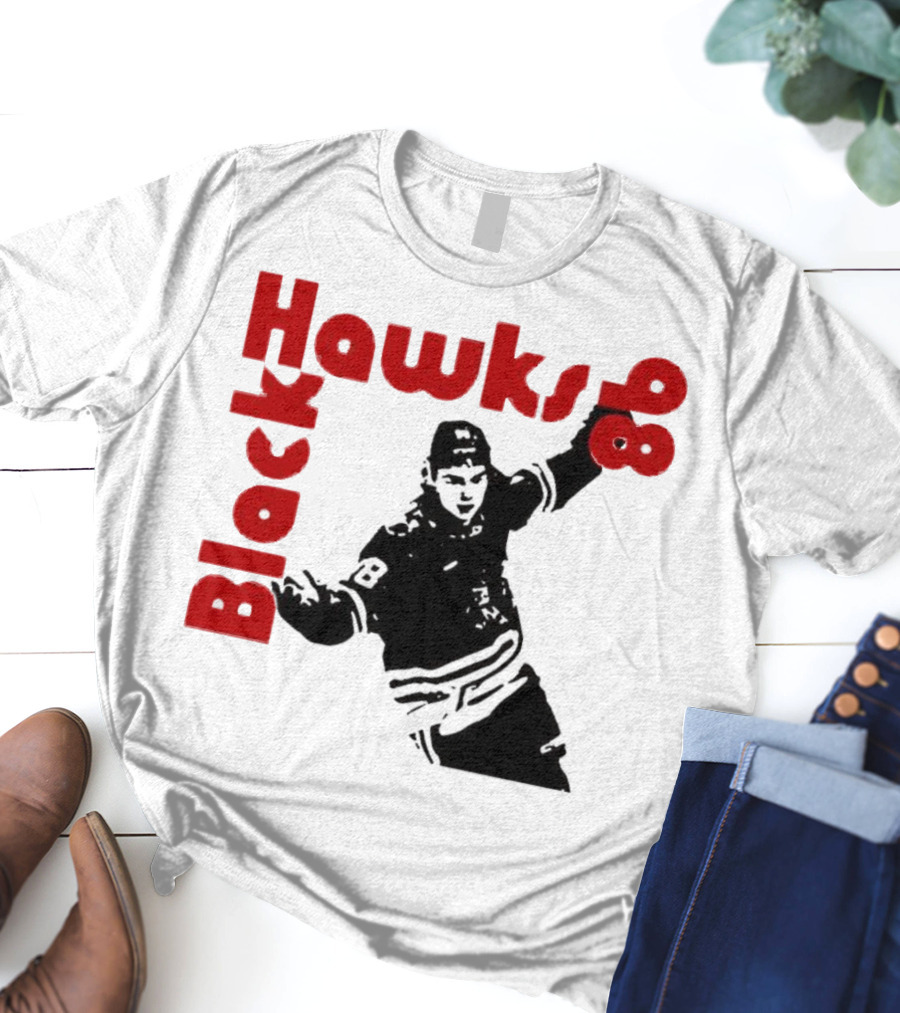 Chicago Blackhawks 98 NHL Hockey Player Celebration T-Shirt