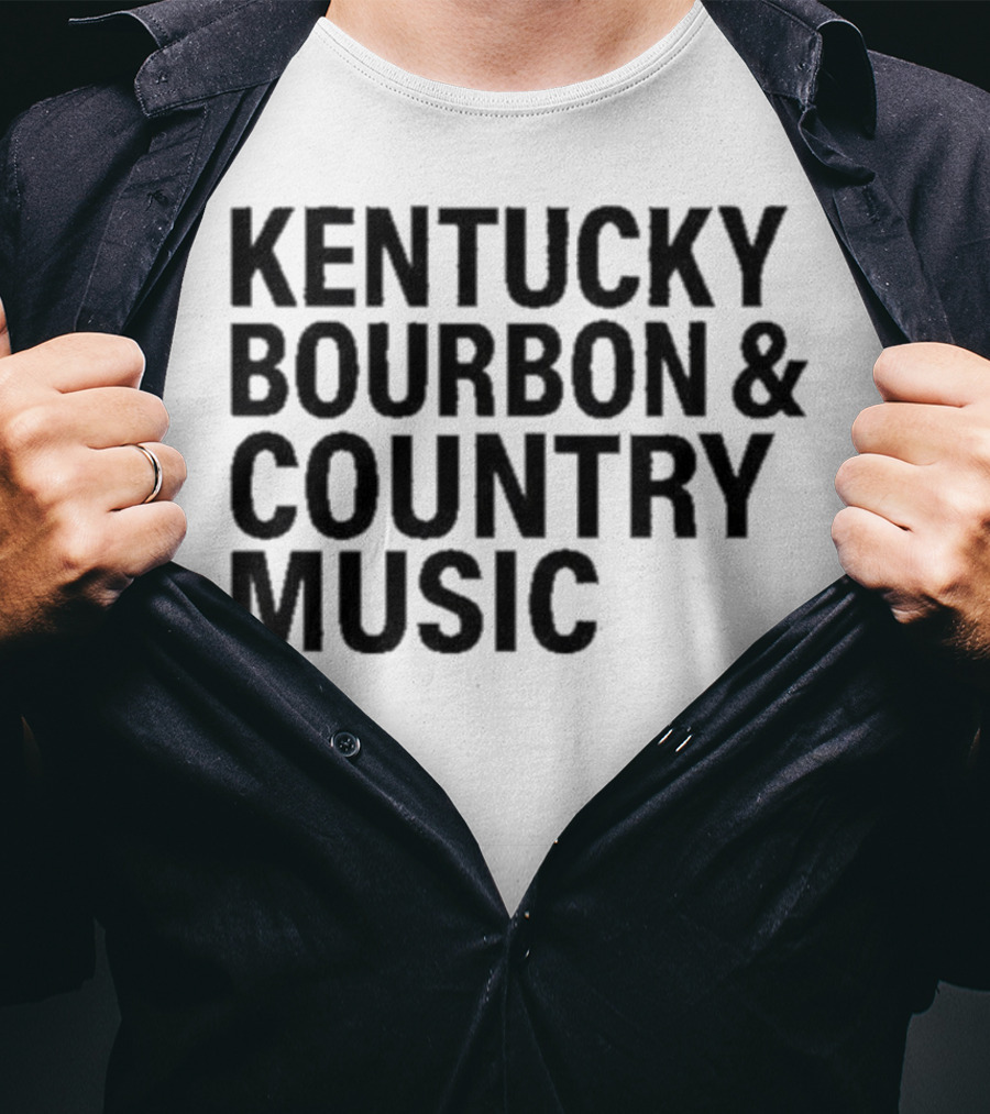 Kentucky Bourbon And Country Music Lover Essentials T-Shirt