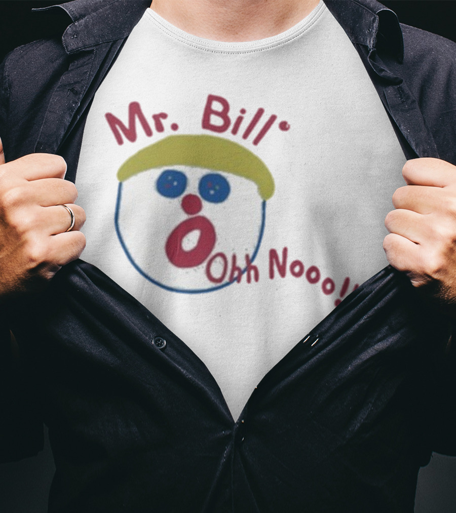 Mr Bill Oh No Oh Nooo Saturday Night Live T-Shirt