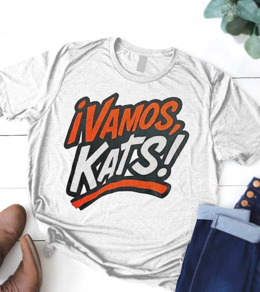 Sam Houston Bearkats Vamos Kats Football Enthusiasts Gear T-Shirt
