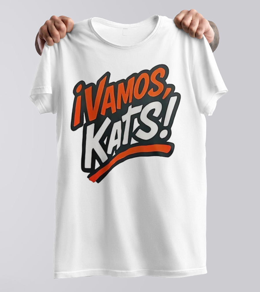 Sam Houston Bearkats Vamos Kats Football Enthusiasts Gear T-Shirt