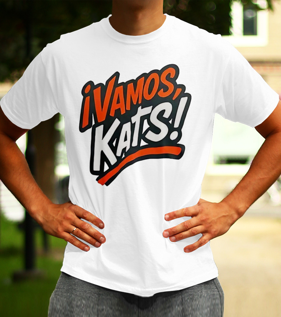 Sam Houston Bearkats Vamos Kats Football Enthusiasts Gear T-Shirt