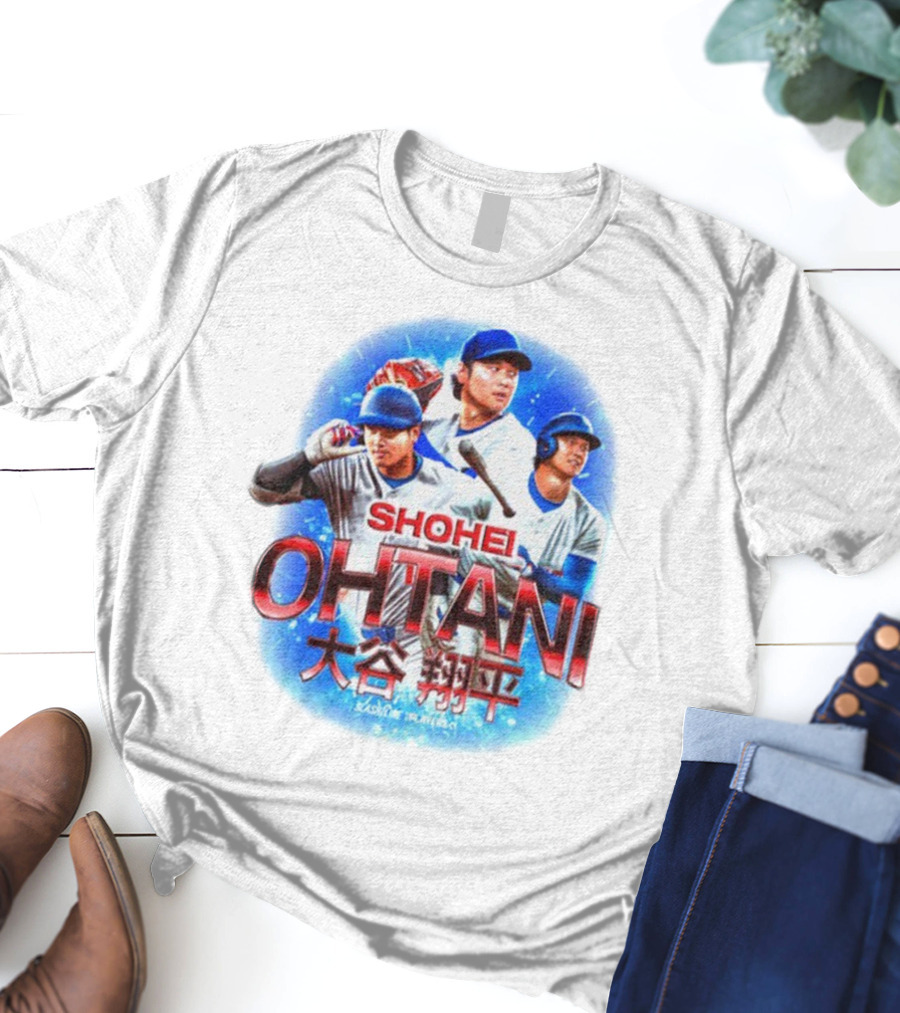 Shohei Ohtani Los Angeles Players MLB Baseball Stars T-Shirt