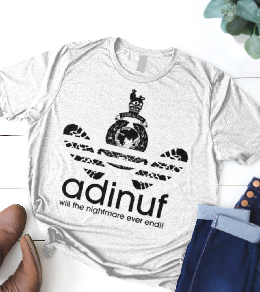 Adinuf Will The Nightmare Ever End KidsTVWorld Mashup T-Shirt