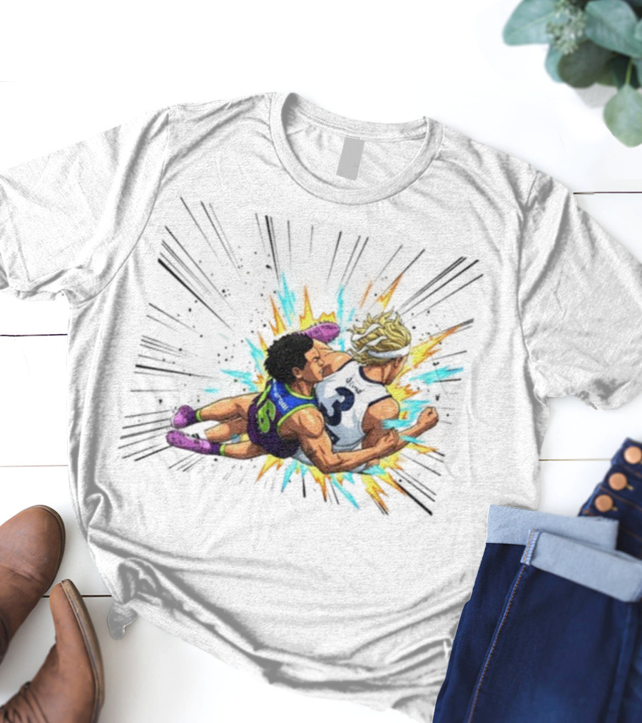 Cam Rayner Versus Smith Epic Headband Clash Moment T-Shirt