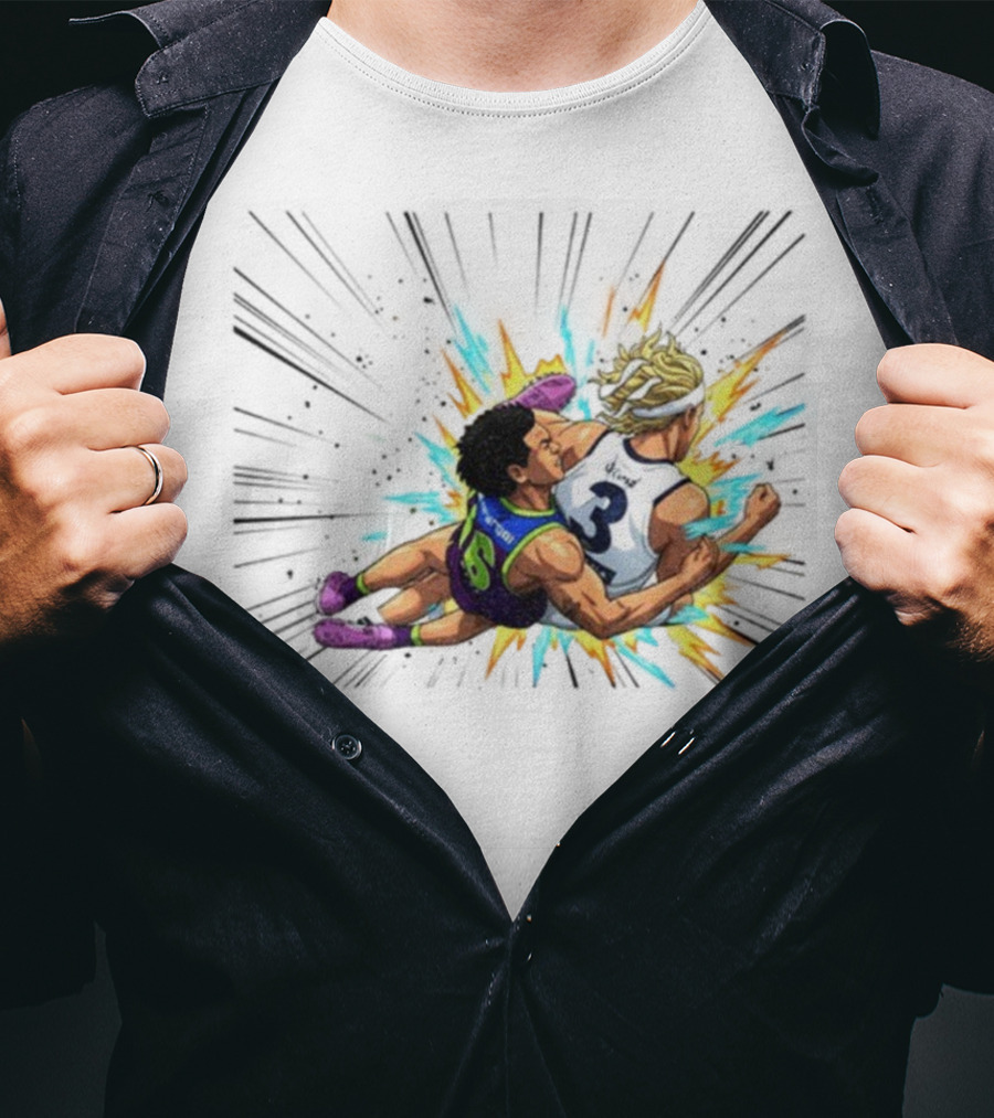 Cam Rayner Versus Smith Epic Headband Clash Moment T-Shirt