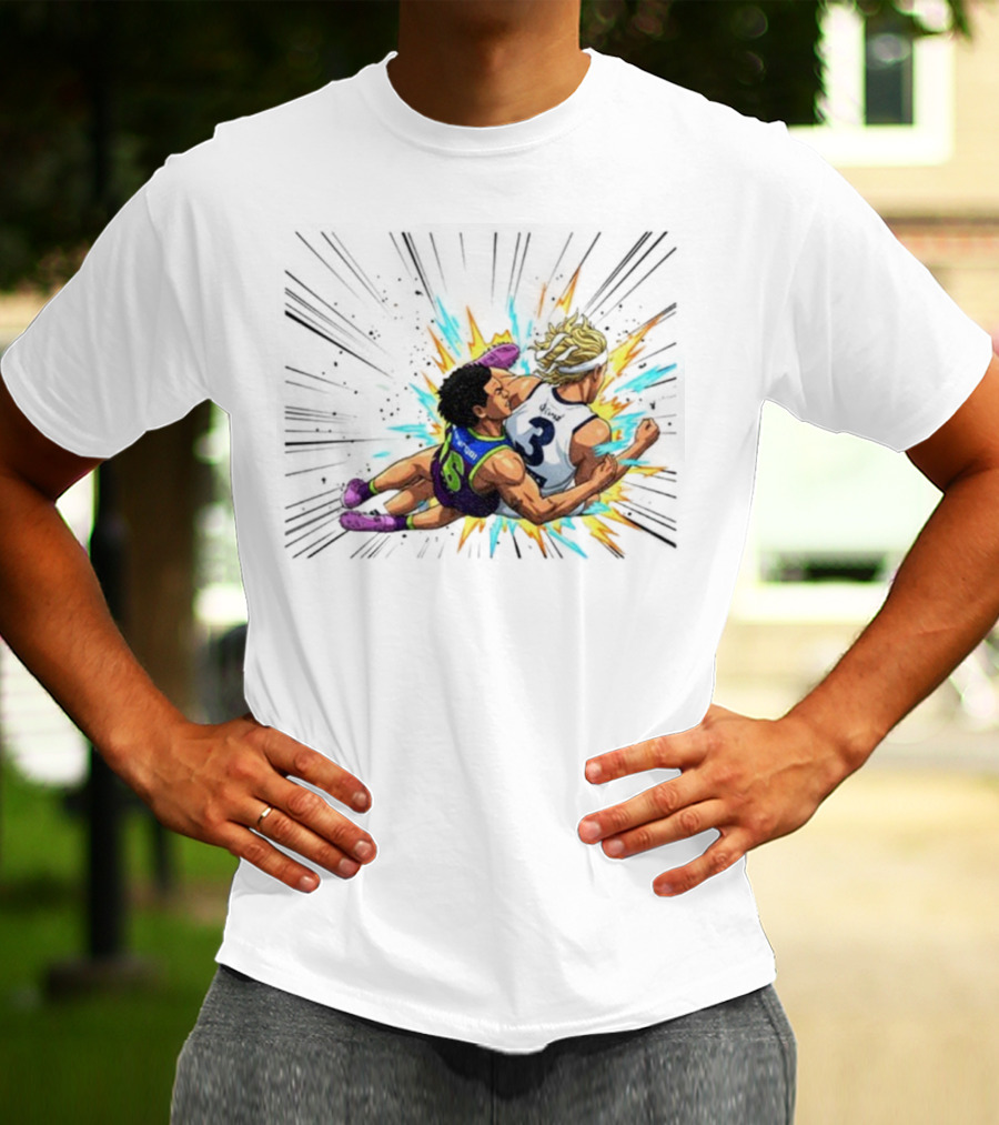 Cam Rayner Versus Smith Epic Headband Clash Moment T-Shirt