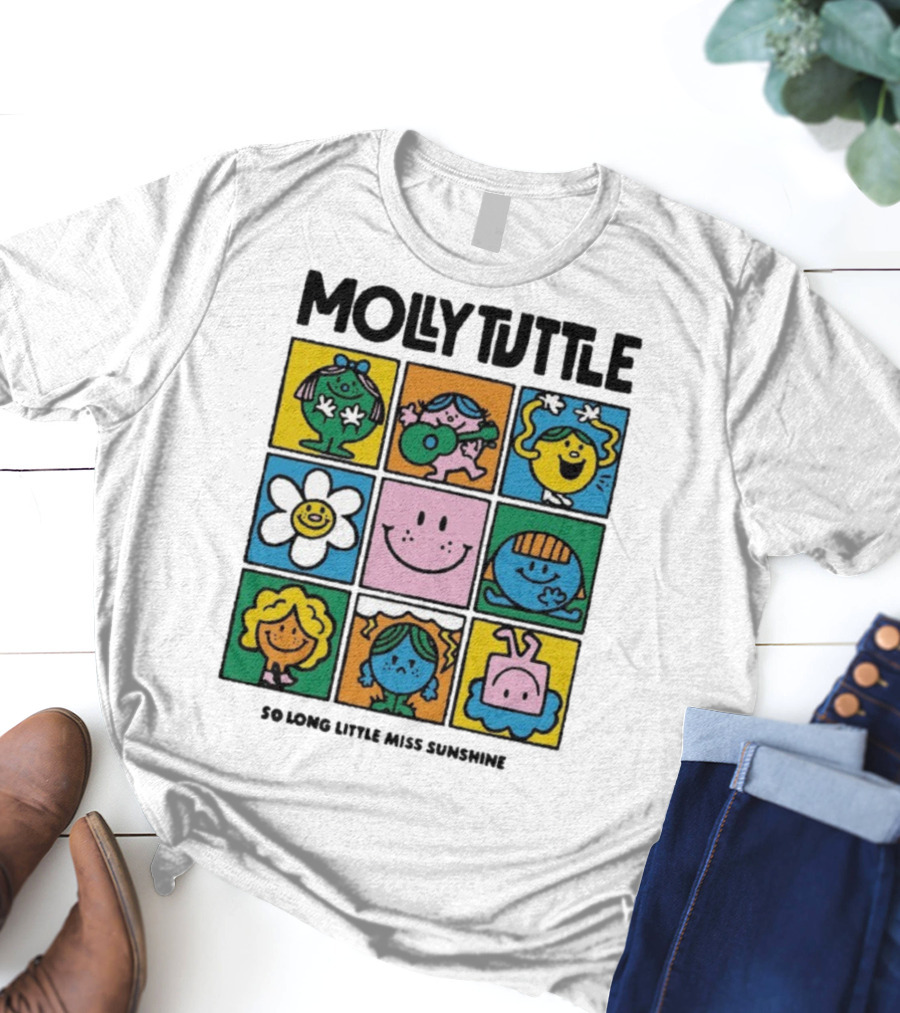 Molly Tuttle So Long Little Miss Sunshine Characters Iconic Pop Art Style T-Shirt