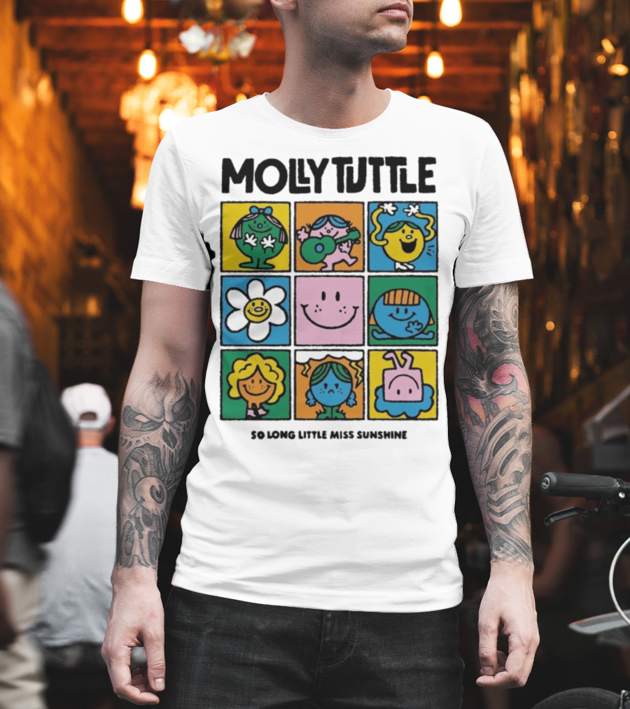 Molly Tuttle So Long Little Miss Sunshine Characters Iconic Pop Art Style T-Shirt