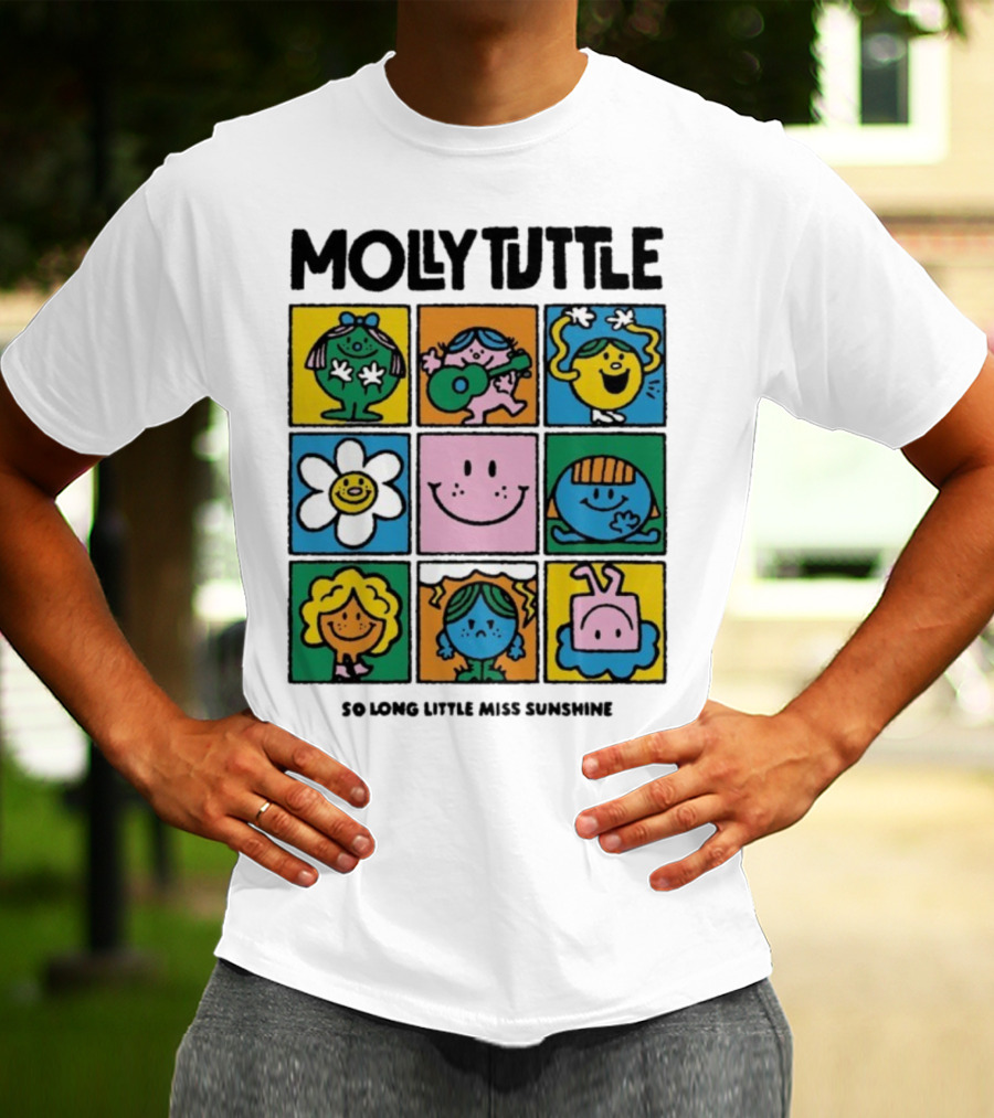 Molly Tuttle So Long Little Miss Sunshine Characters Iconic Pop Art Style T-Shirt
