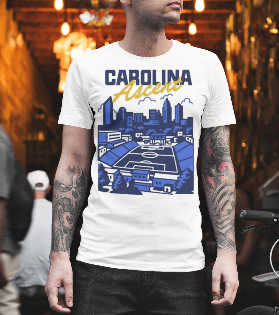 Carolina Ascent Skyline Stadium View T-Shirt