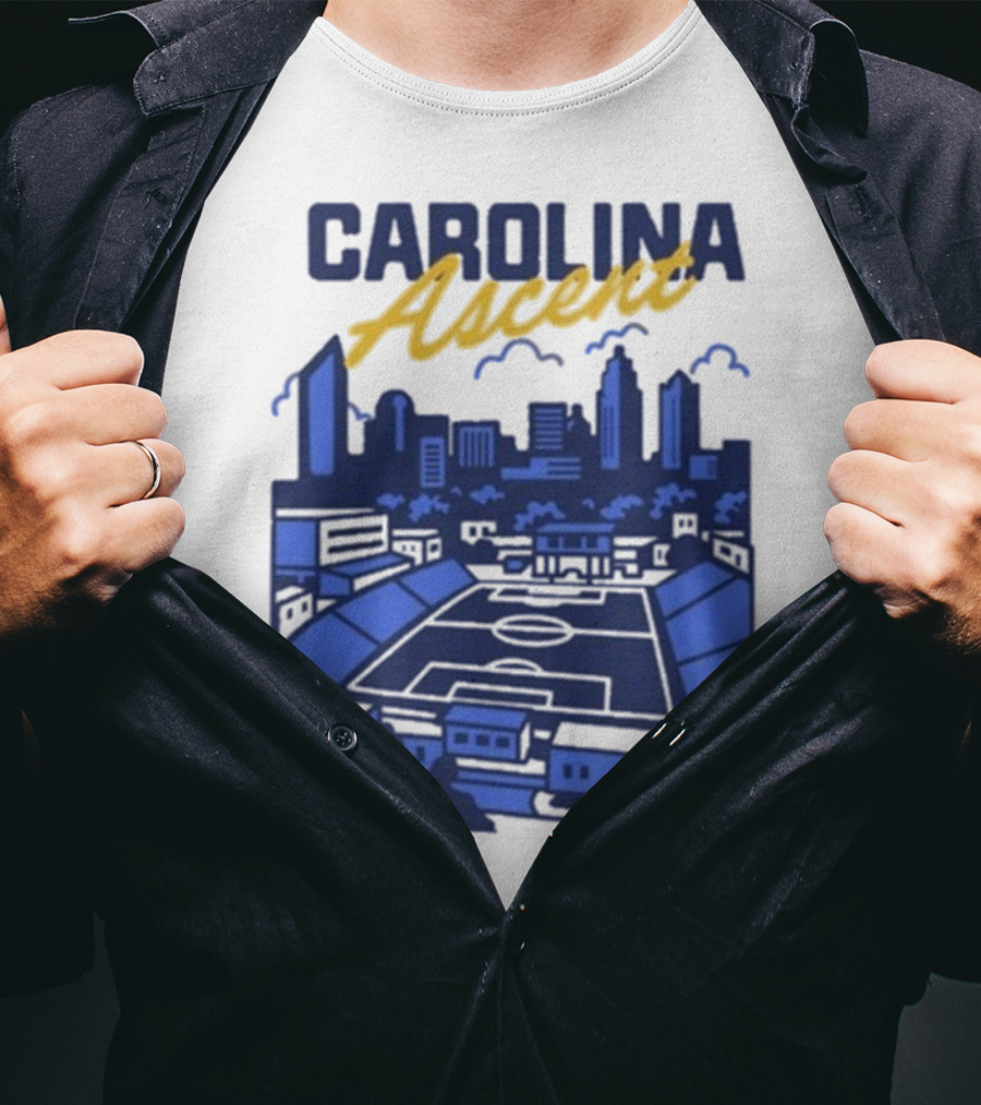 Carolina Ascent Skyline Stadium View T-Shirt