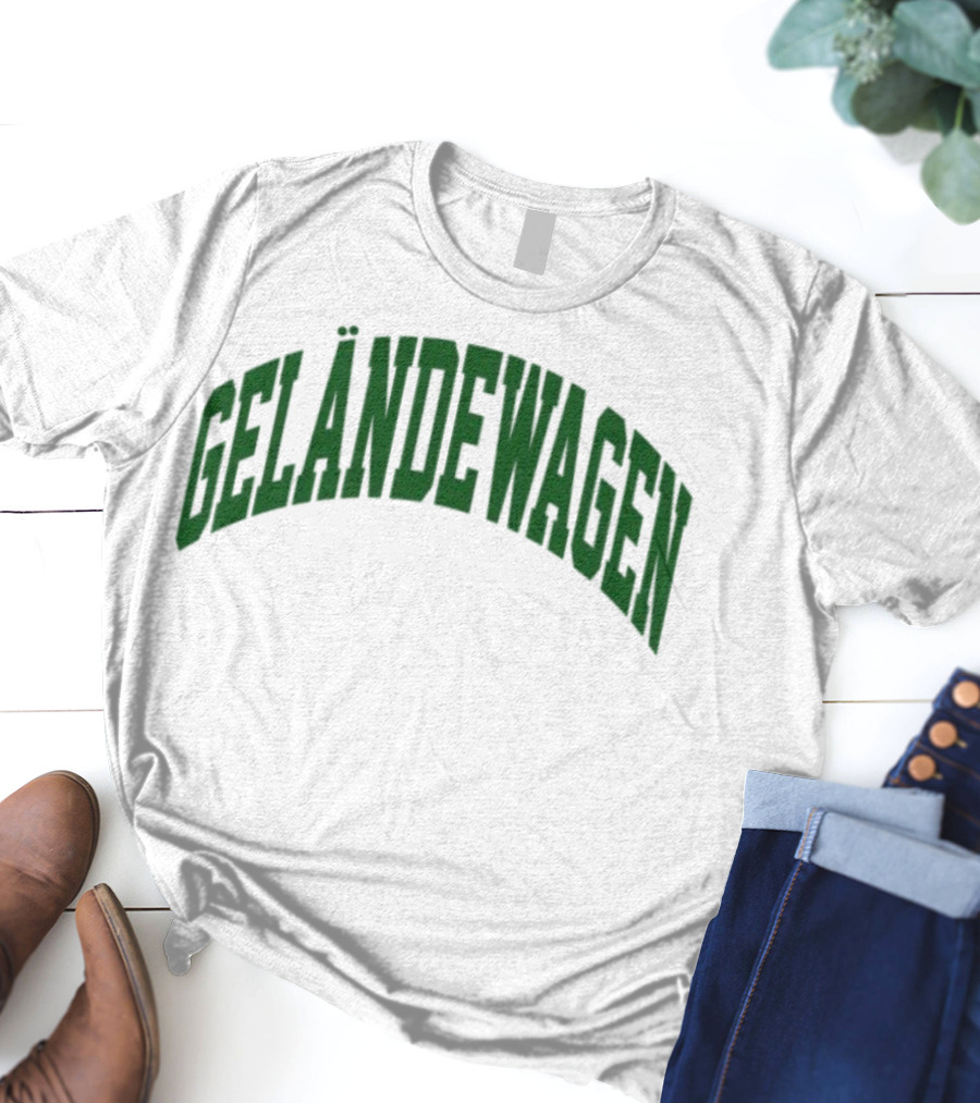 Period Correct Gelandewagen Green Arch T-Shirt