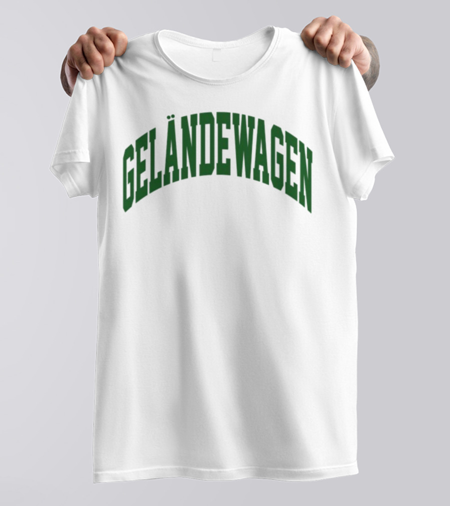 Period Correct Gelandewagen Green Arch T-Shirt