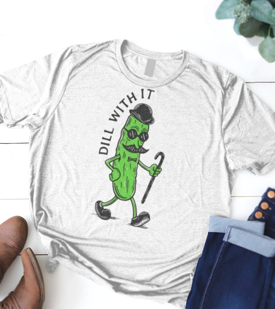 Dill With It Pickle Gentleman's Swagger T-Shirt