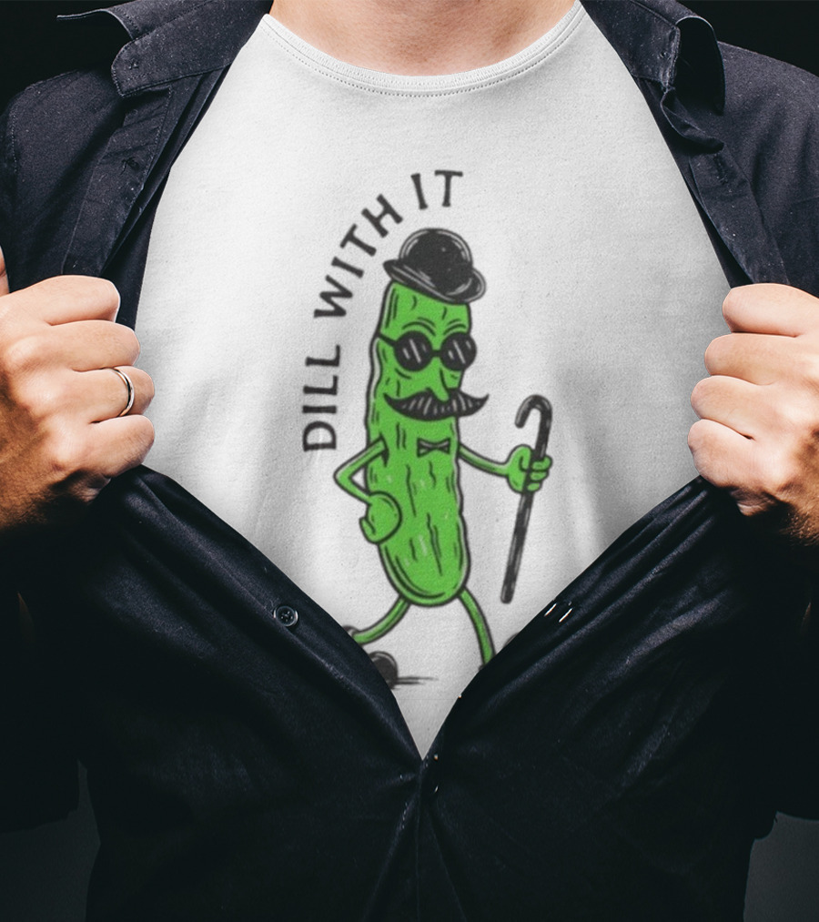Dill With It Pickle Gentleman's Swagger T-Shirt