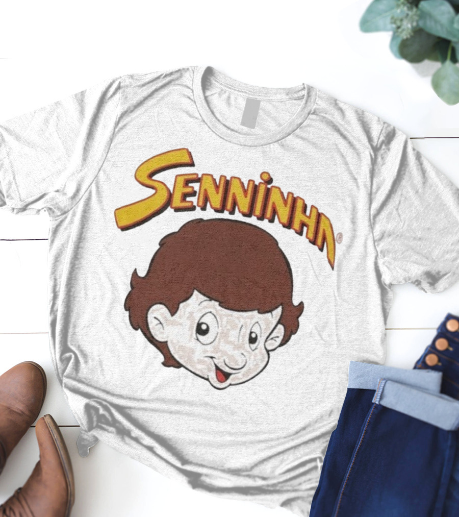 Senninha Ayrton Senna Character Merchandising T-Shirt