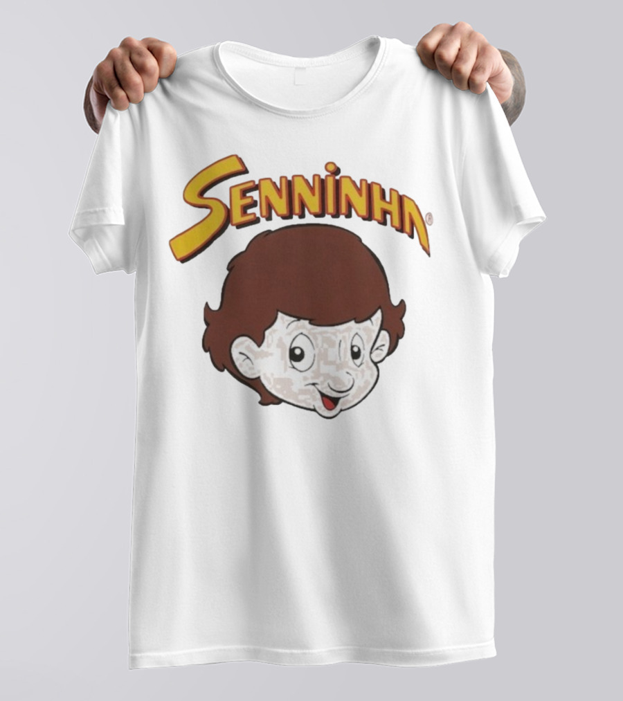 Senninha Ayrton Senna Character Merchandising T-Shirt