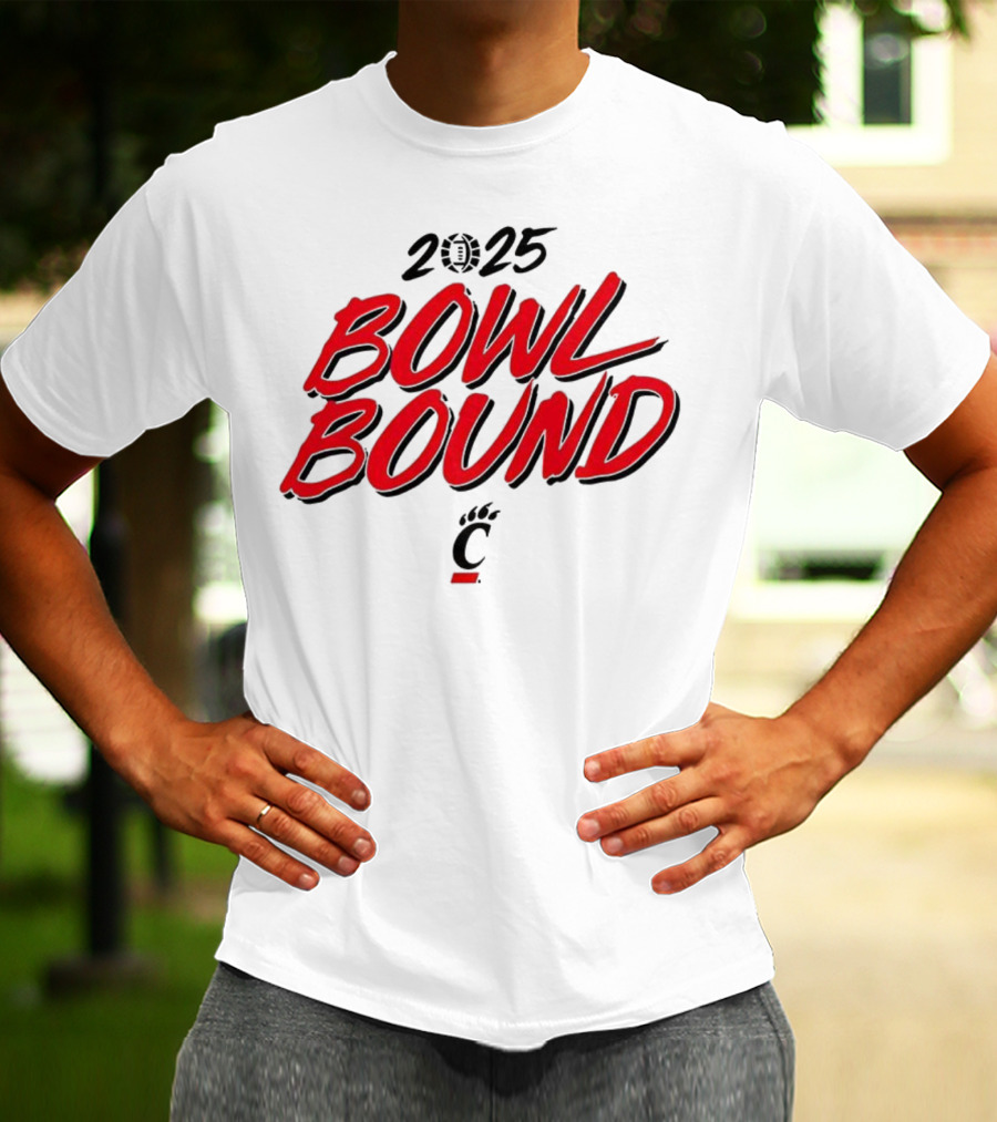 Cincinnati Bearcats 2025 Bowl Bound T-Shirt