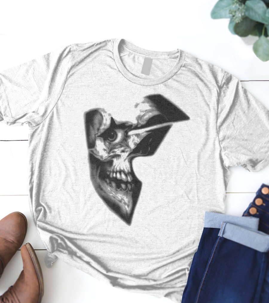 Famous Stars And Straps Skull Boh Iconic Symbol T-Shirt