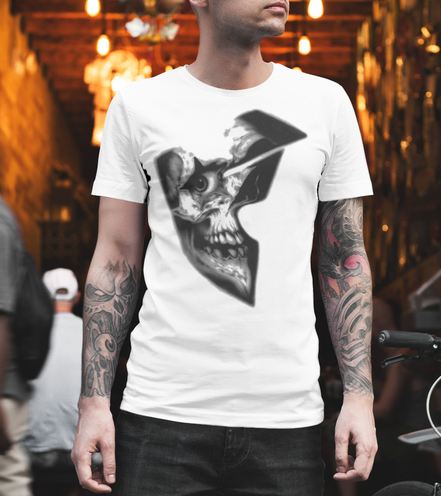 Famous Stars And Straps Skull Boh Iconic Symbol T-Shirt