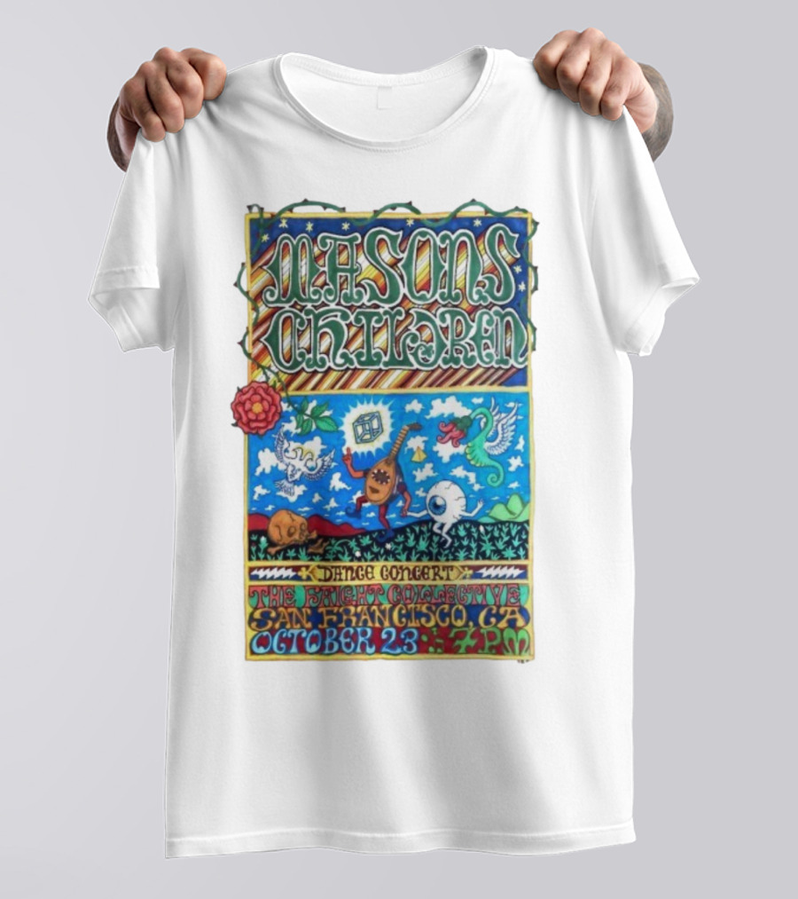Masons Children Dance Concert The Freight Collective San Francisco CA October 23 2025 T-Shirt