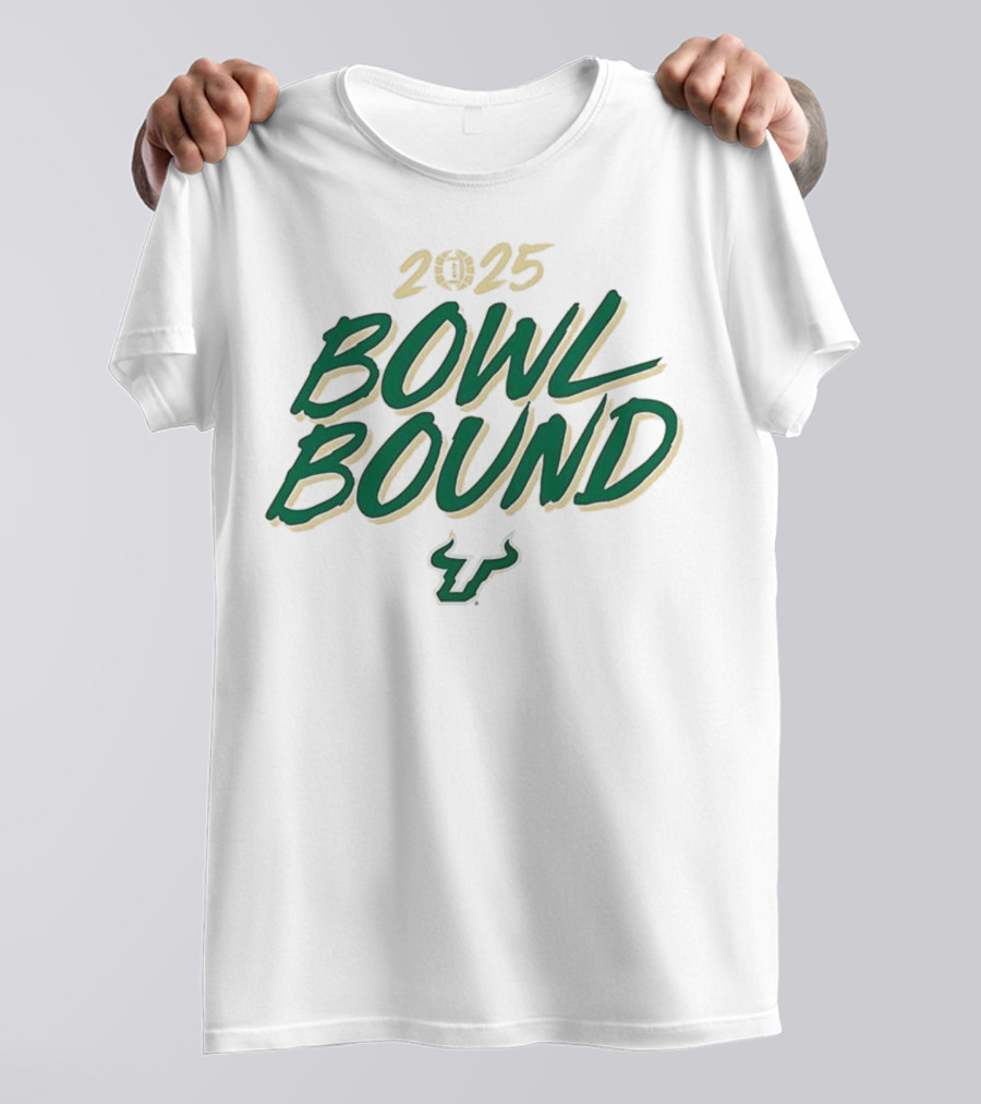 2025 Bowl Bound South Florida Bulls T-Shirt