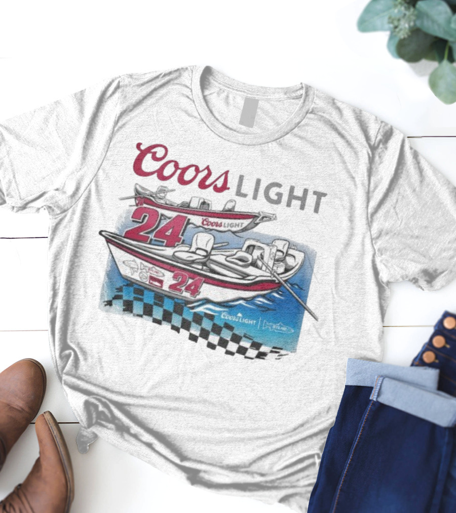 Coors Light STLHD 24 Racing Boat Collaboration T-Shirt
