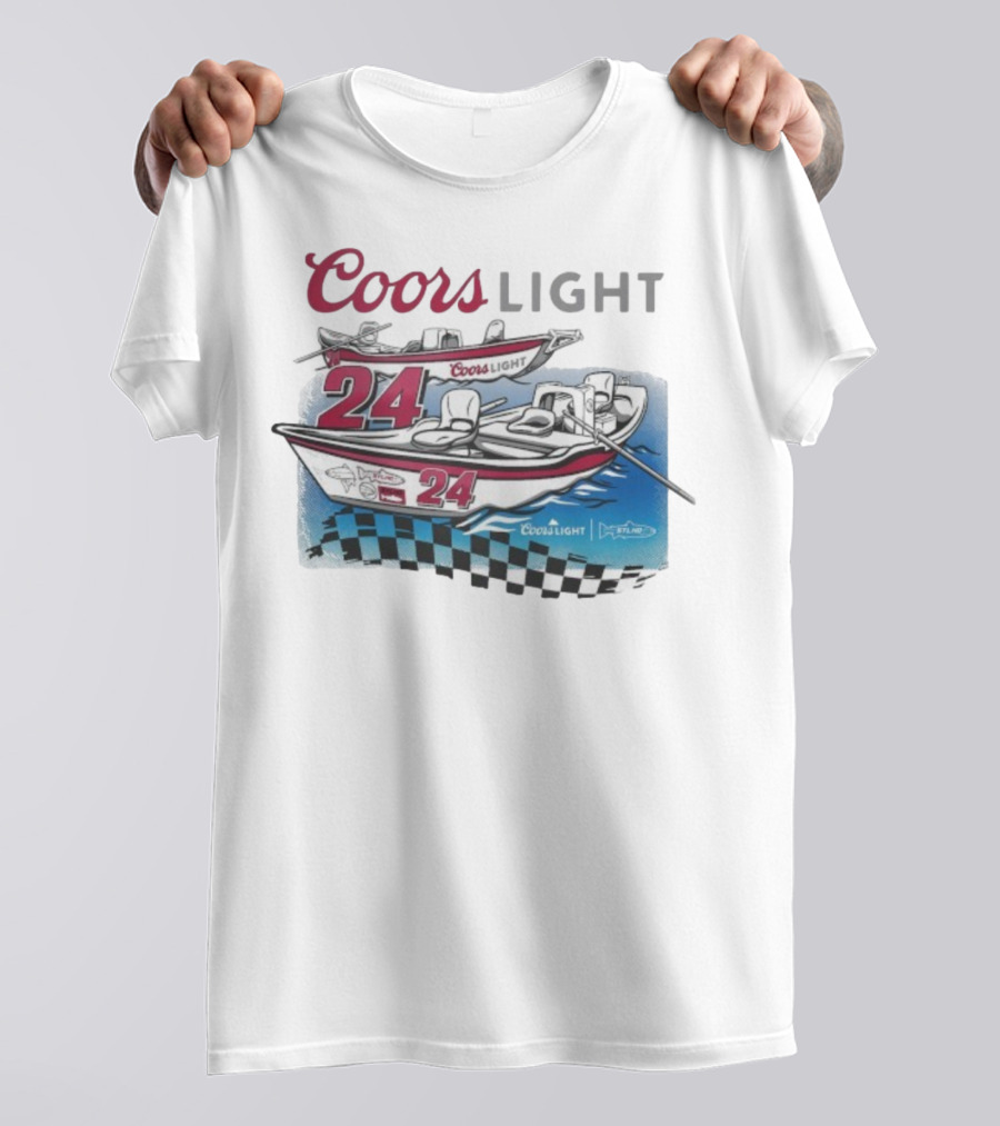 Coors Light STLHD 24 Racing Boat Collaboration T-Shirt