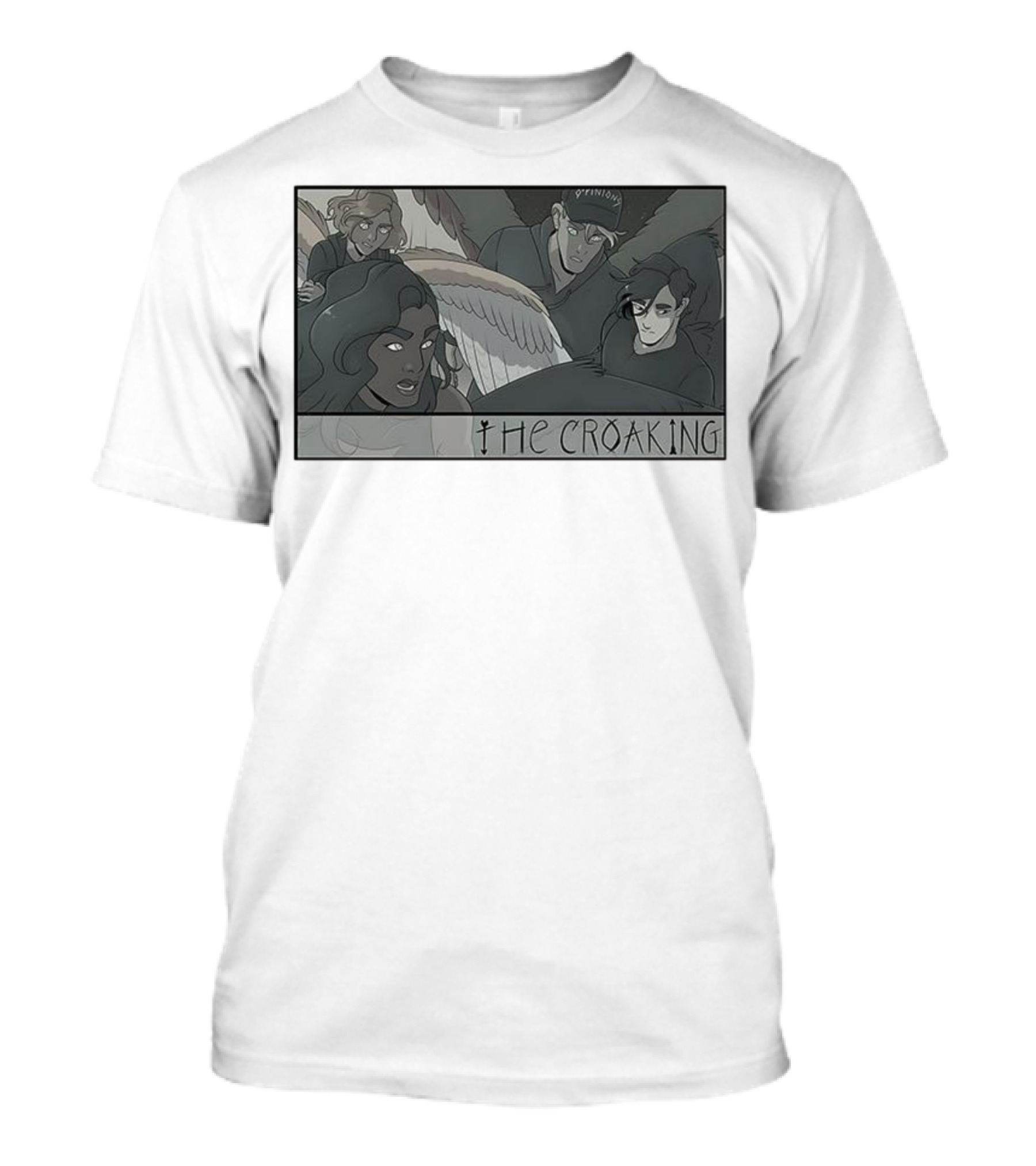 The Croaking Opinions Winged Characters Collection T-Shirt