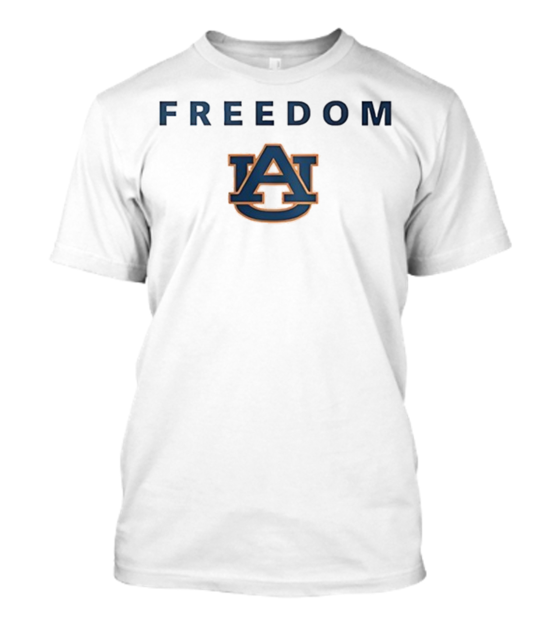 Auburn Tigers Auburn University AU Logo Freedom Charlie Kirk T-Shirt