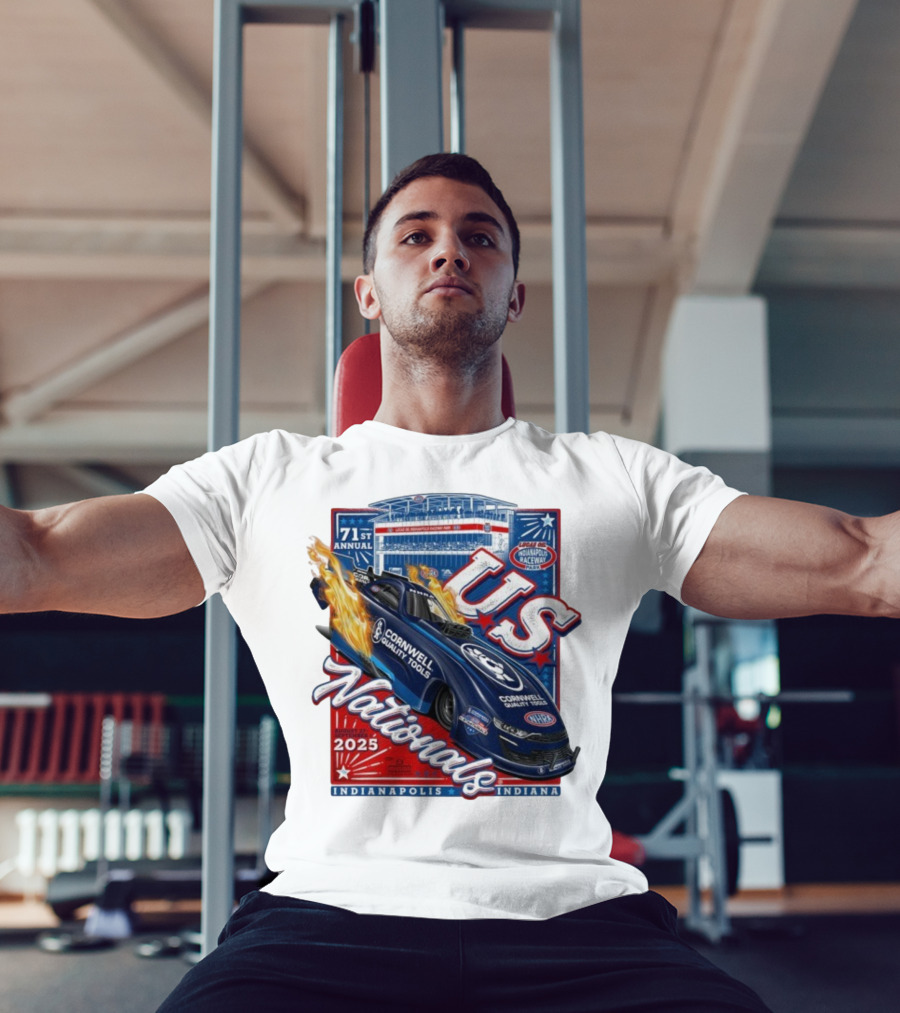 71st Annual Cornwell Quality Tools U.S. Nationals 2025 Indianapolis Raceway Park Indiana Event T-Shirt