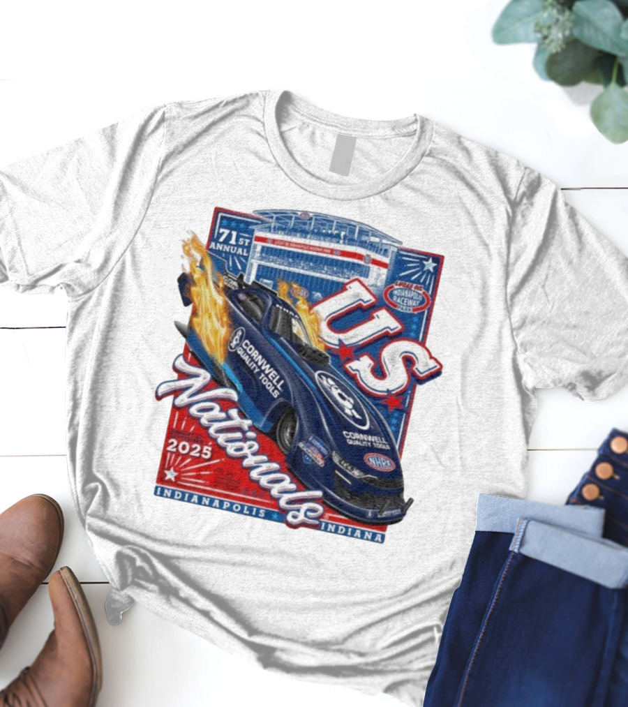 71st Annual Cornwell Quality Tools U.S. Nationals 2025 Indianapolis Raceway Park Indiana Event T-Shirt