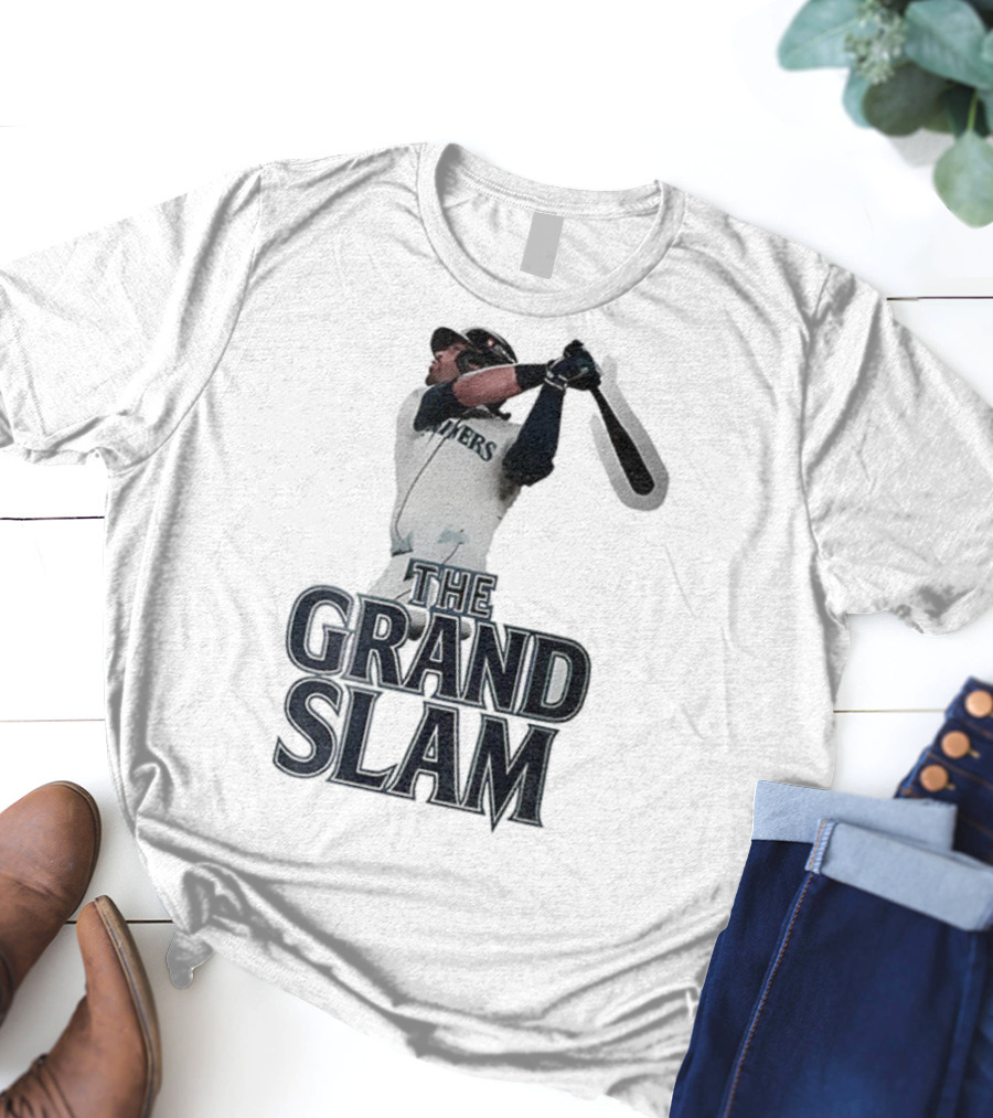 Eugenio Suárez Seattle Mariners The Grand Slam MLB Baseball T-Shirt