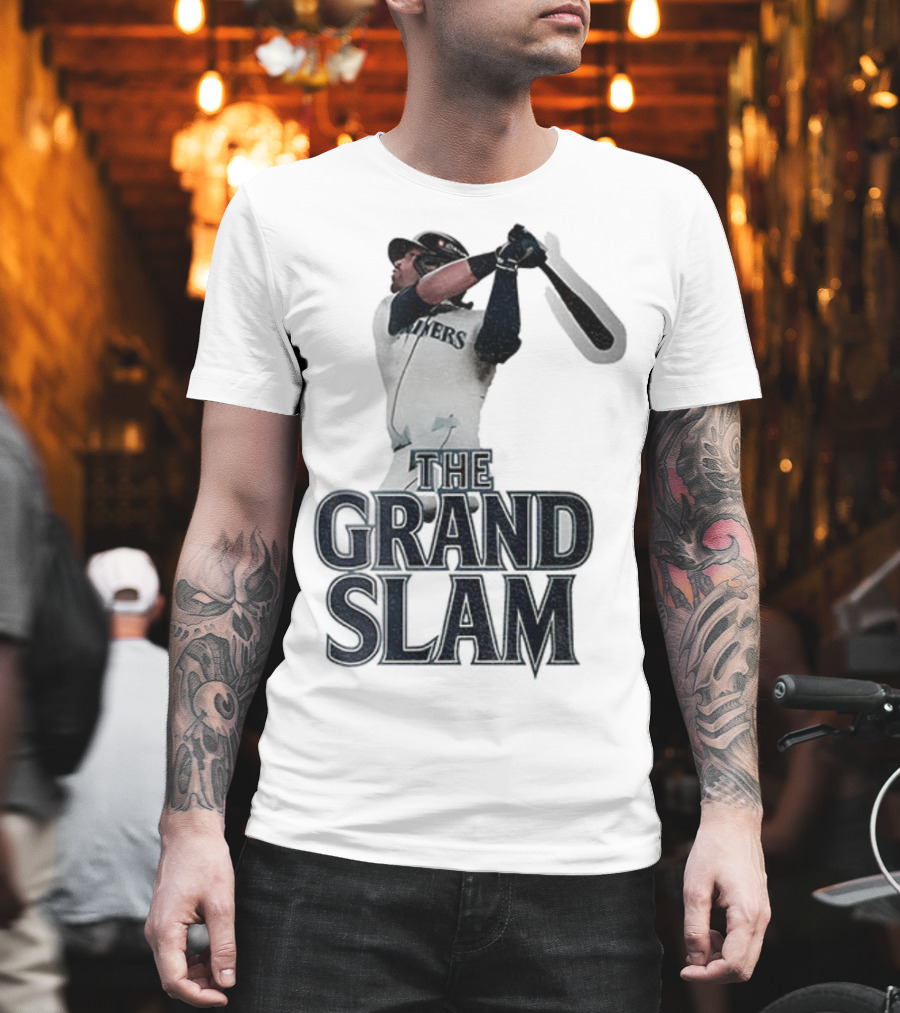 Eugenio Suárez Seattle Mariners The Grand Slam MLB Baseball T-Shirt