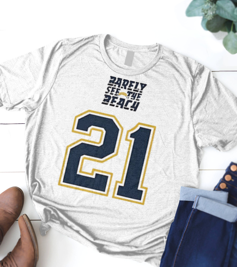 LaDainian Tomlinson San Diego Chargers 21 Barely See The Beach T-Shirt