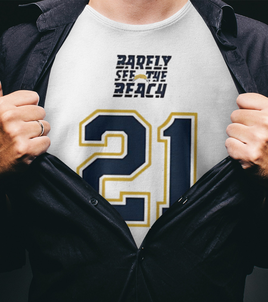 LaDainian Tomlinson San Diego Chargers 21 Barely See The Beach T-Shirt