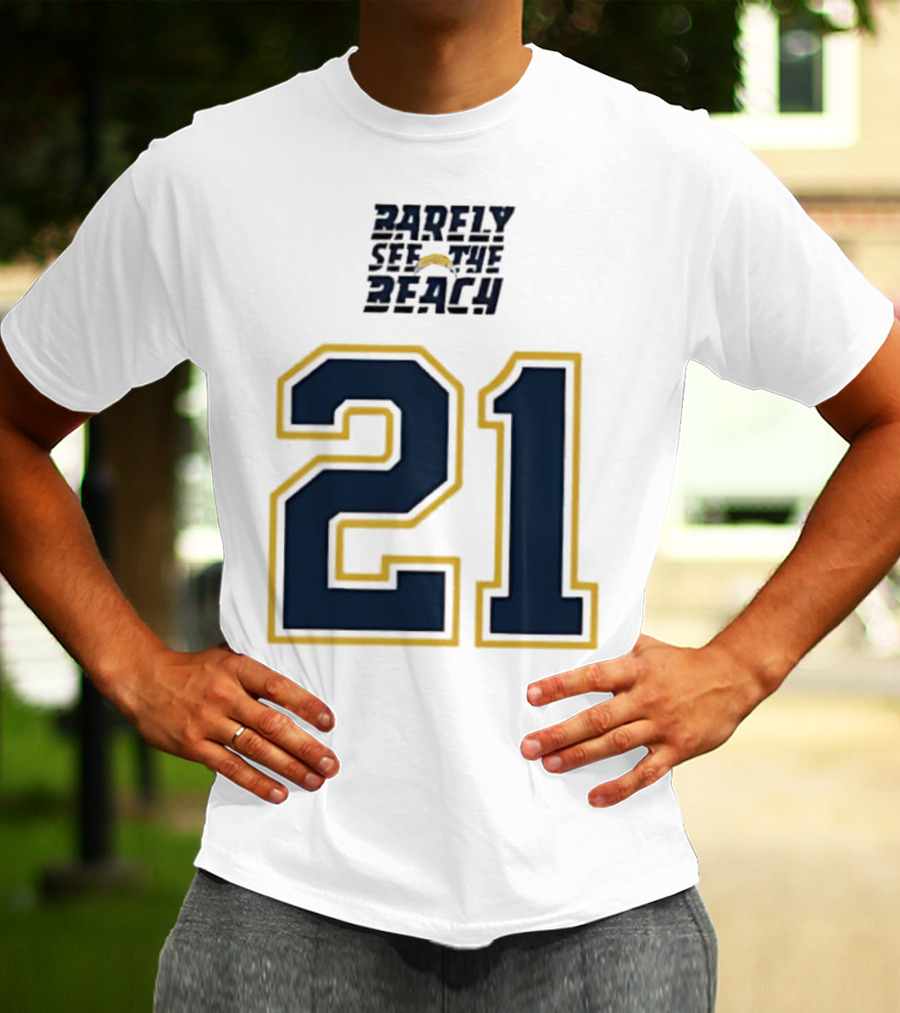 LaDainian Tomlinson San Diego Chargers 21 Barely See The Beach T-Shirt