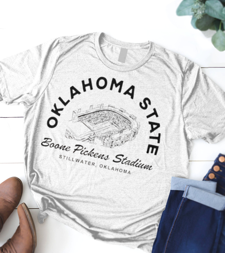 Oklahoma State Boone Pickens Stadium Stillwater October 25 T-Shirt