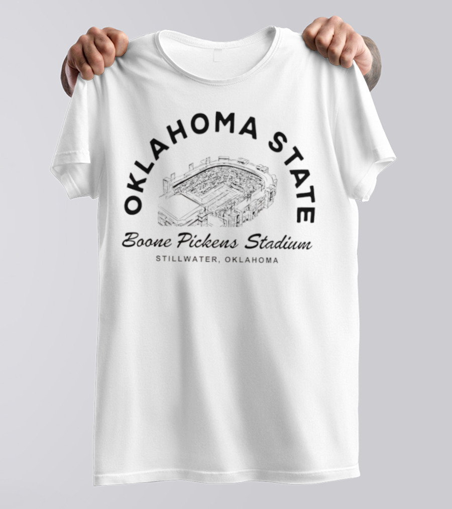 Oklahoma State Boone Pickens Stadium Stillwater October 25 T-Shirt