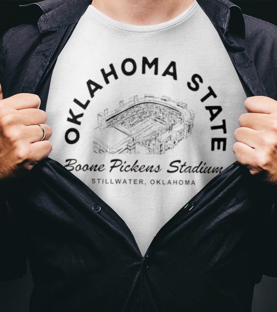 Oklahoma State Boone Pickens Stadium Stillwater October 25 T-Shirt