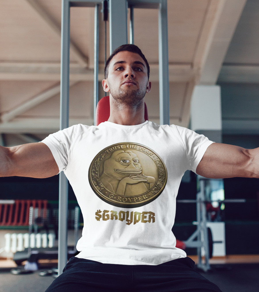 Pepe Frog Trust The Plan Groyper Coin T-Shirt