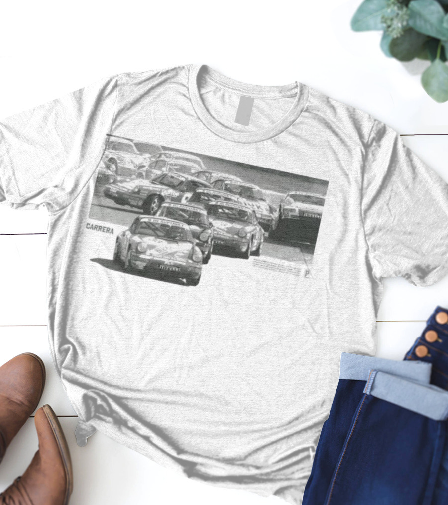 Period Correct Carrera Car Rennen DTM Labatt Euroteam Automobil 1992 1993 Classic Retro Racing Scene T-Shirt