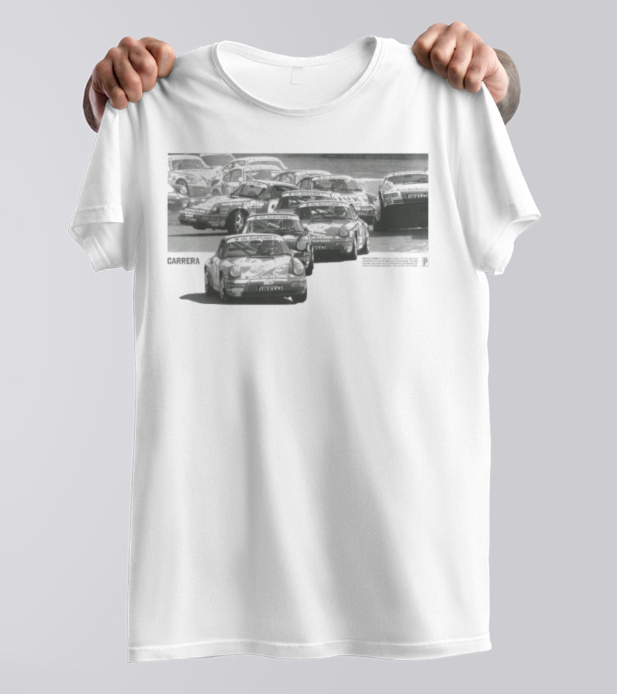 Period Correct Carrera Car Rennen DTM Labatt Euroteam Automobil 1992 1993 Classic Retro Racing Scene T-Shirt