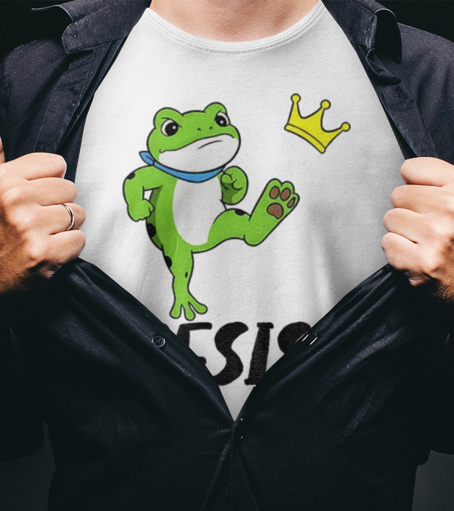 Resist Portland Frog Kicks Crown Political Anti Maga T-Shirt