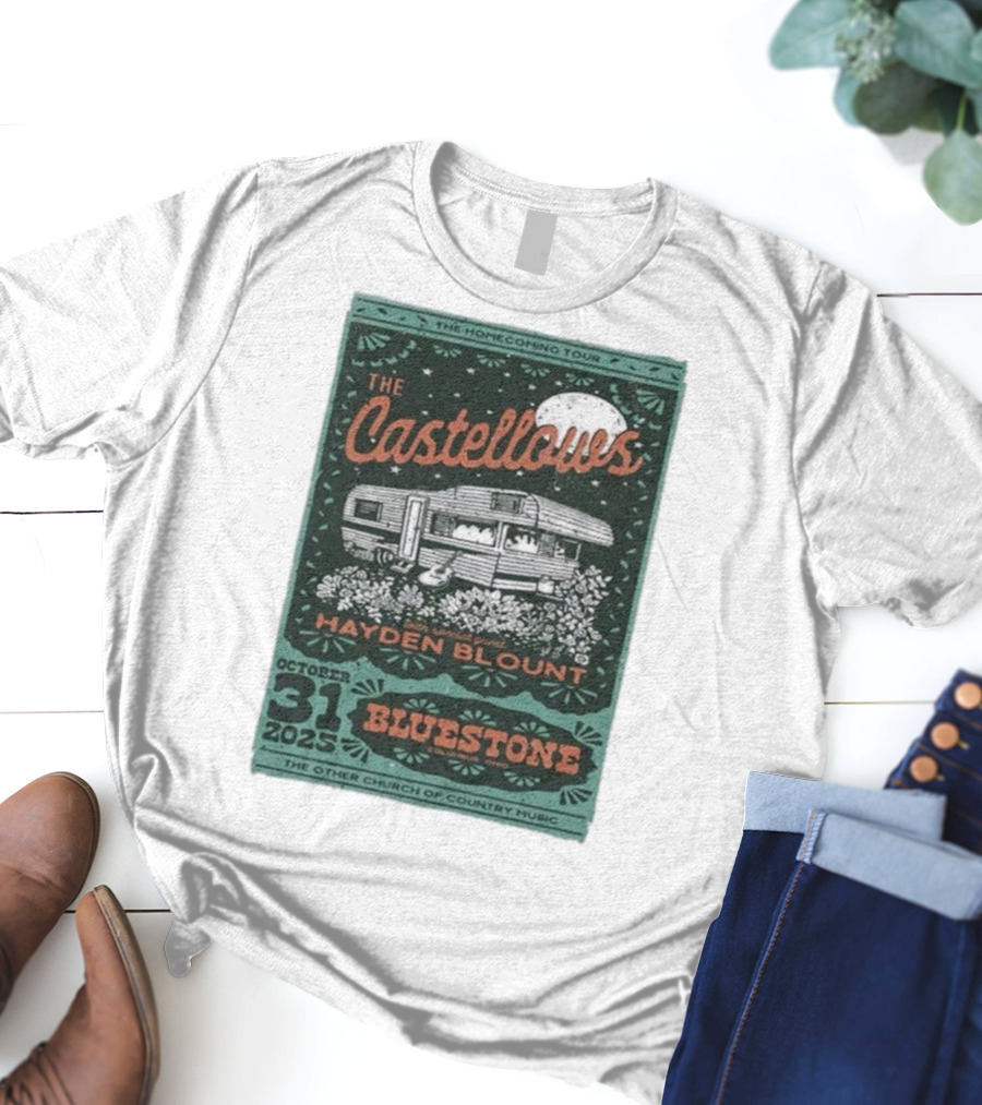The Castellows Homecoming Tour Hayden Blount Bluestone Columbus October 31 2025 T-Shirt