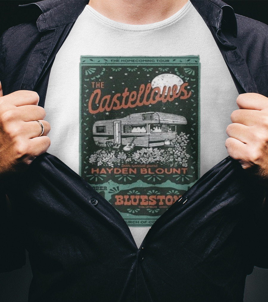 The Castellows Homecoming Tour Hayden Blount Bluestone Columbus October 31 2025 T-Shirt