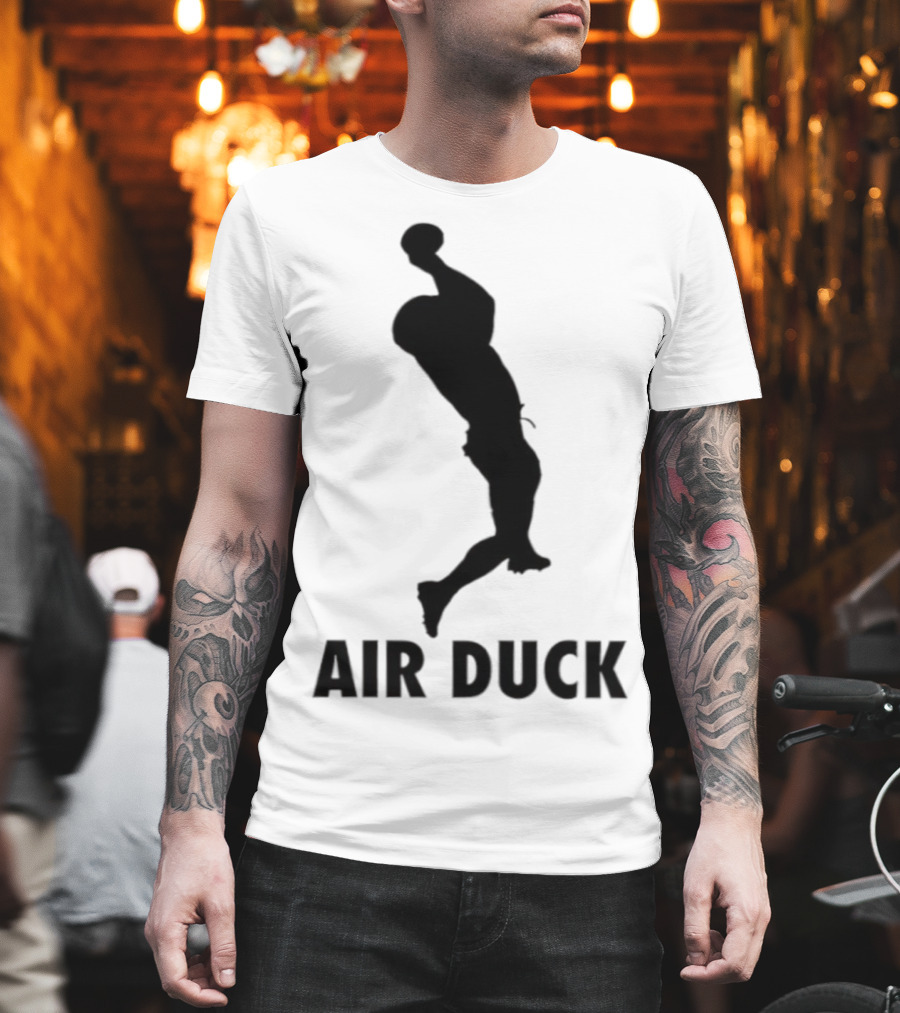 Air Duck Dunk Silhouette Jordan Parody T-Shirt