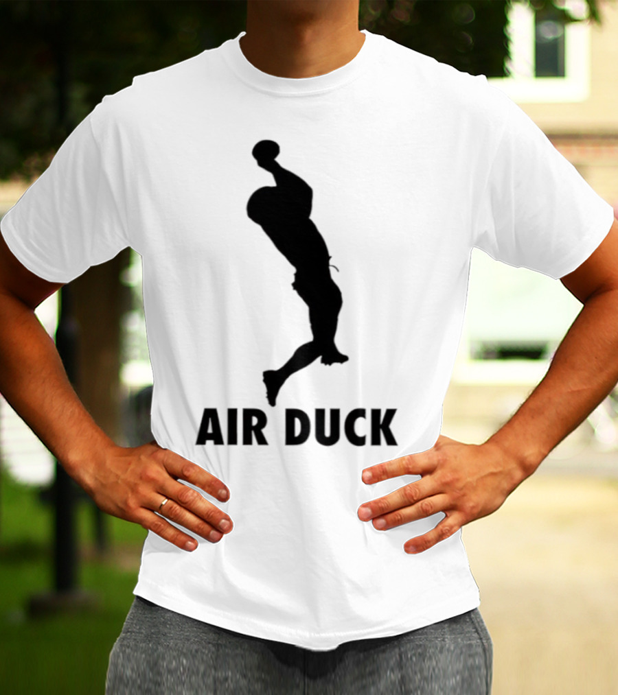 Air Duck Dunk Silhouette Jordan Parody T-Shirt